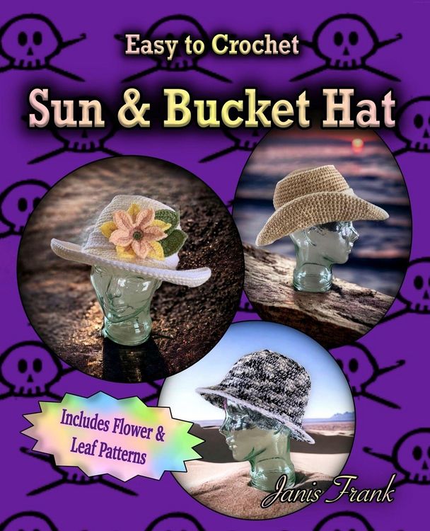 Produktbild: Crocheted Sun Hat and Bucket Hat