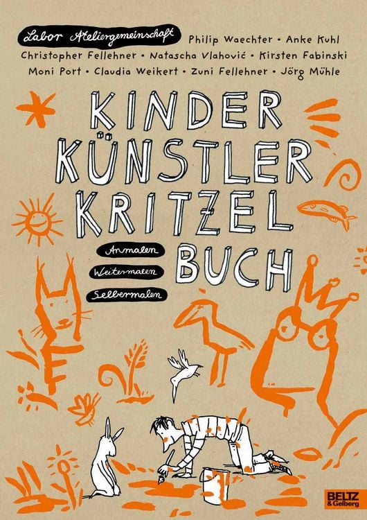 Produktbild: Kinder K&uuml;nstler Kritzelbuch