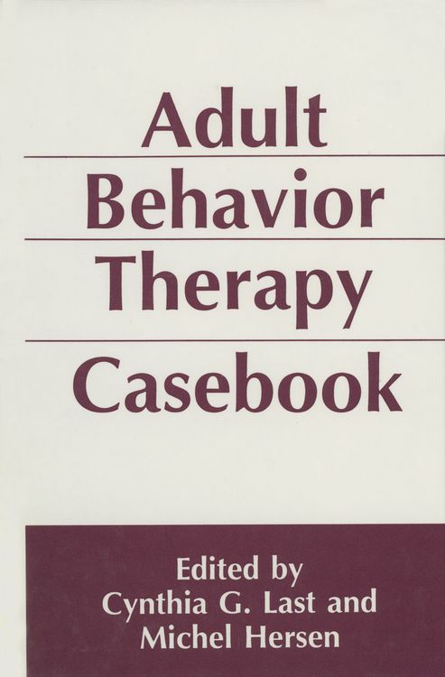 Produktbild: Adult Behavior Therapy Casebook