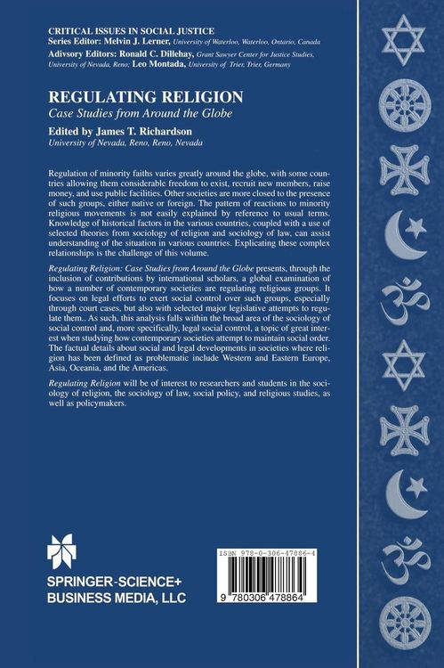Produktbild: Regulating Religion
