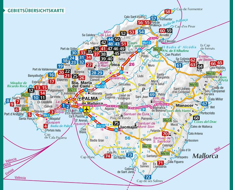 Produktbild: K&uuml;mmerly+Frey Wanderf&uuml;hrer Mallorca