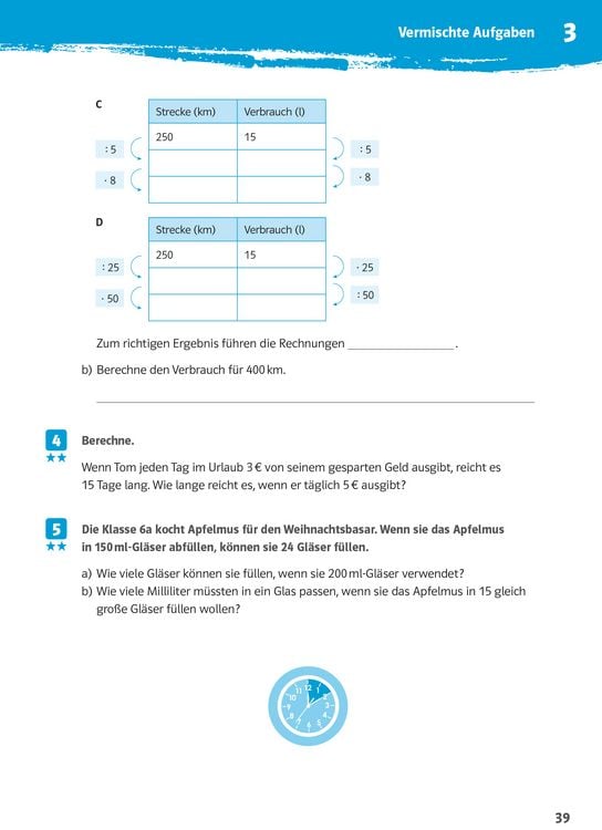 Produktbild: Klett 10-Minuten-Training Mathematik Dreisatz 6./7. Klasse