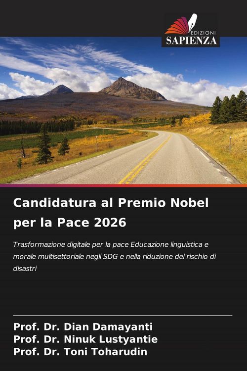 Produktbild: Candidatura al Premio Nobel per la Pace 2026