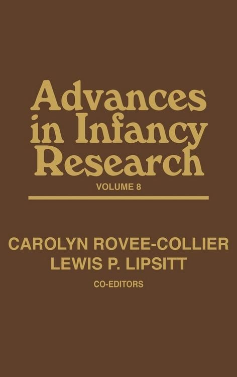 Produktbild: Advances in Infancy Research, Volume 8