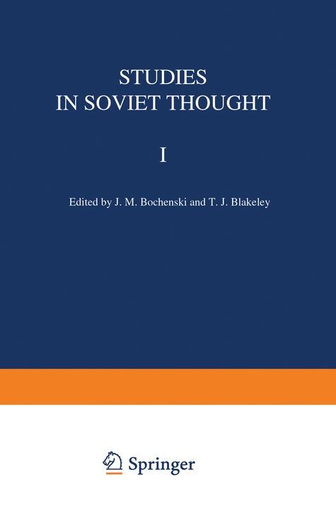 Produktbild: Studies in Soviet Thought
