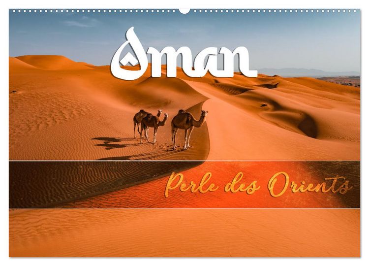 Produktbild: OMAN - Orientperle (Wandkalender 2026 DIN A2 quer), CALVENDO Monatskalender