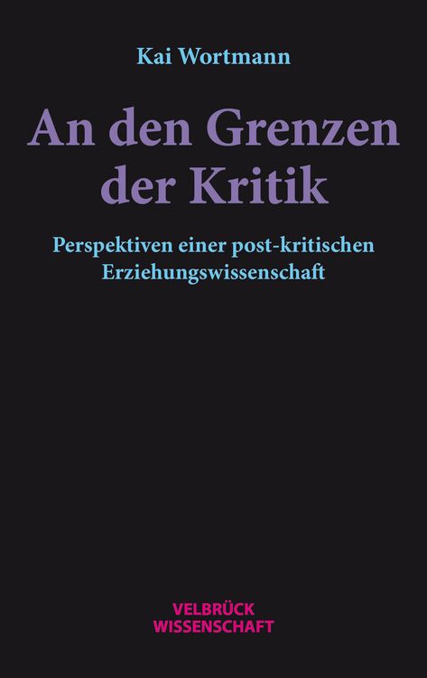 Produktbild: An den Grenzen der Kritik