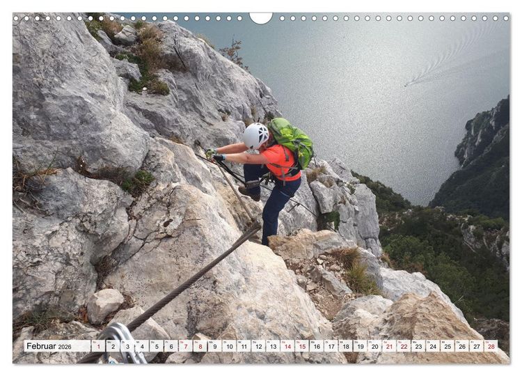 Produktbild: Klettersteige in Norditalien (Wandkalender 2026 DIN A3 quer), CALVENDO Monatskalender