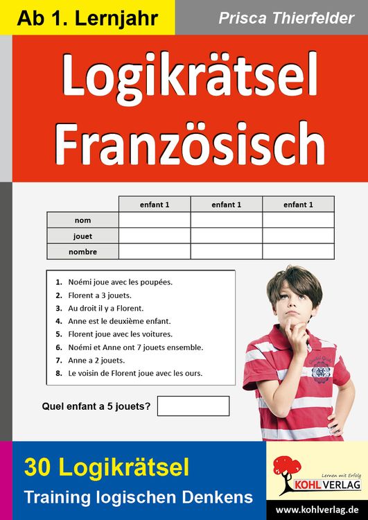 Produktbild: Logikr&auml;tsel Franz&ouml;sisch