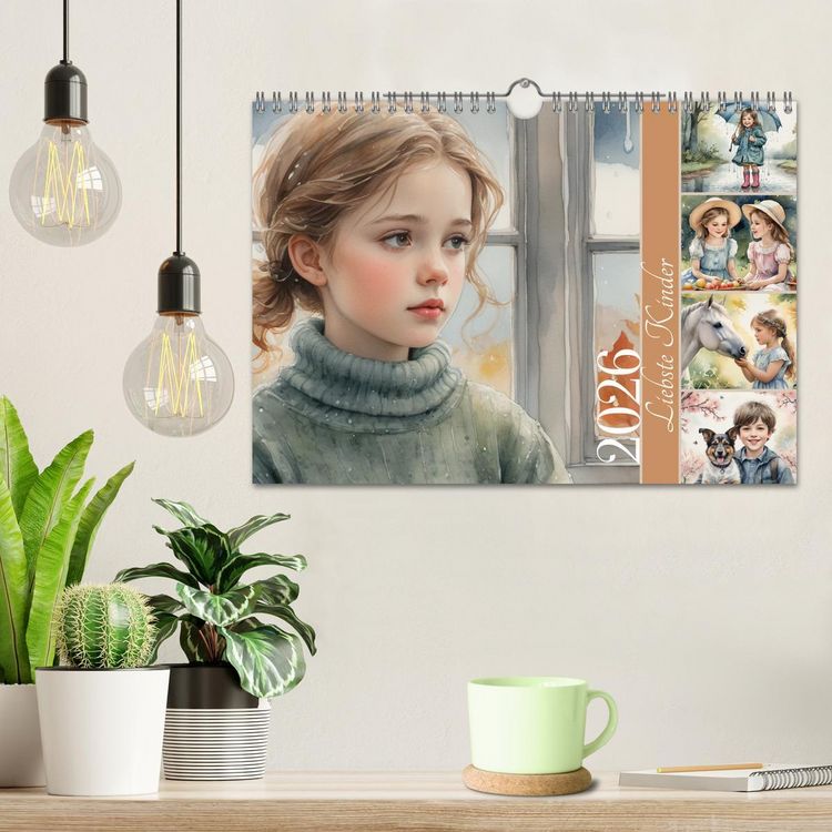 Produktbild: Liebste Kinder (Wandkalender 2026 DIN A4 quer), CALVENDO Monatskalender