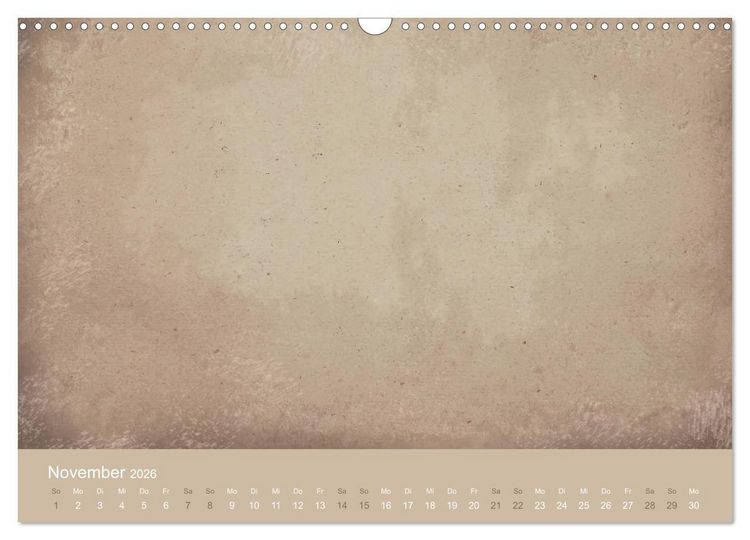 Produktbild: Vintage DIY Bastel-Kalender (Wandkalender 2026 DIN A3 quer), CALVENDO Monatskalender