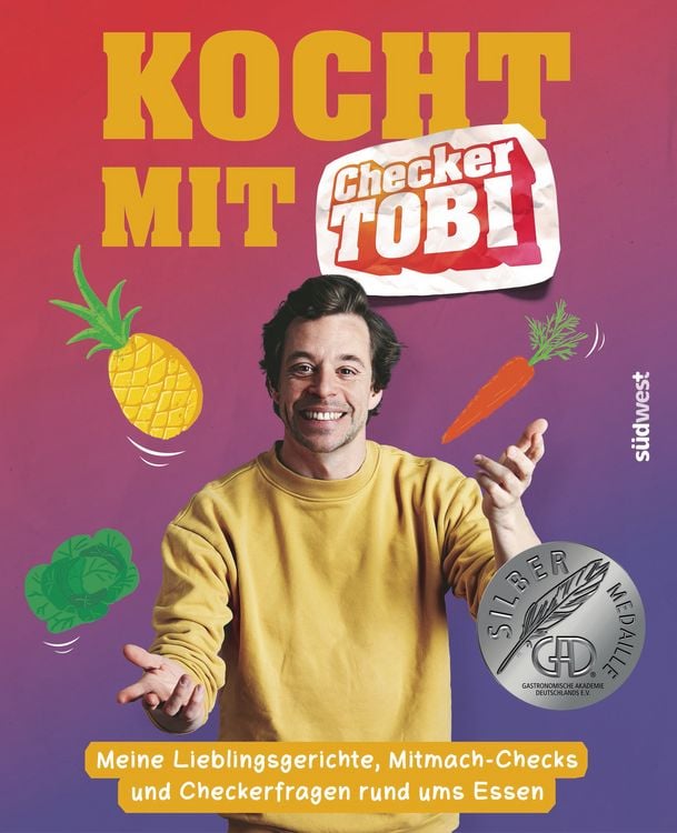 Produktbild: Kocht mit Checker Tobi - Meine Lieblingsgerichte, Mitmach-Checks und Checker-Fragen rund ums Essen