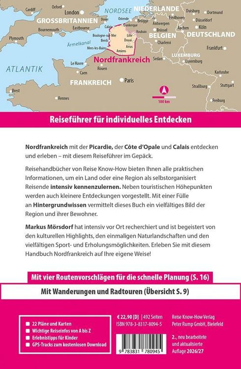 Produktbild: Reisef&uuml;hrer Nordfrankreich