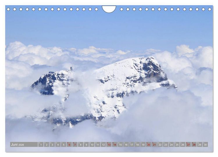 Produktbild: Schweizer Berggipfel (Wandkalender 2026 DIN A4 quer), CALVENDO Monatskalender