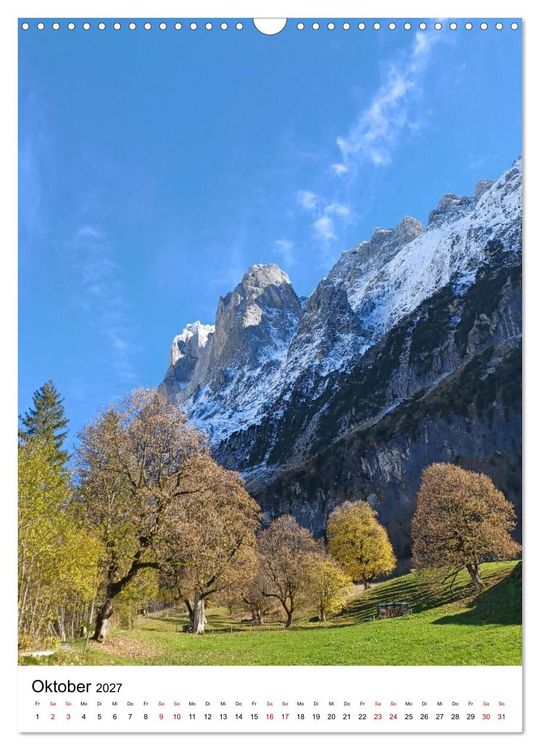 Produktbild: Traumhafte Bergwelt - Im Bann des Lichts (Wandkalender 2027 DIN A3 hoch), CALVENDO Monatskalender
