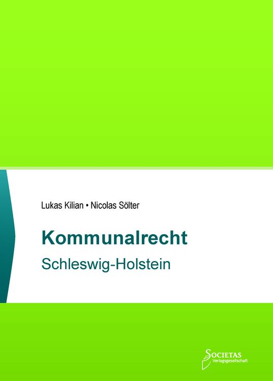 Produktbild: Kommunalrecht Schleswig-Holstein
