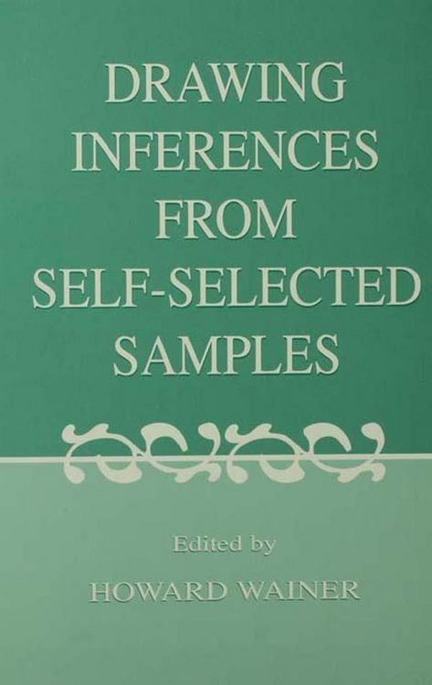 Produktbild: Drawing Inferences From Self-selected Samples