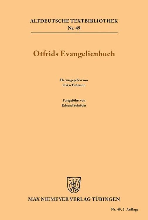 Produktbild: Otfrids Evangelienbuch