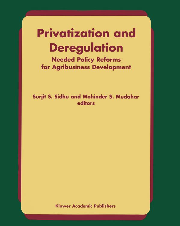 Produktbild: Privatization and Deregulation