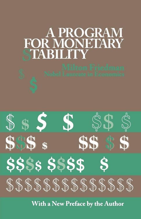 Produktbild: A Program for Monetary Stability