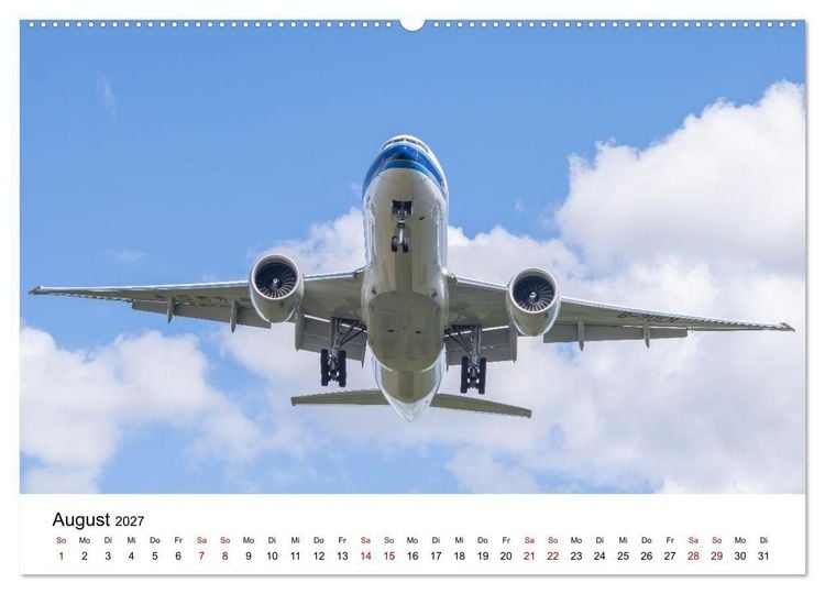 Produktbild: Boeing 777 Die Triple Seven (hochwertiger Premium Wandkalender 2027 DIN A2 quer), Kunstdruck in Hochglanz