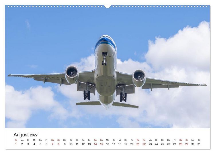 Produktbild: Boeing 777 Die Triple Seven (Wandkalender 2027 DIN A2 quer), CALVENDO Monatskalender