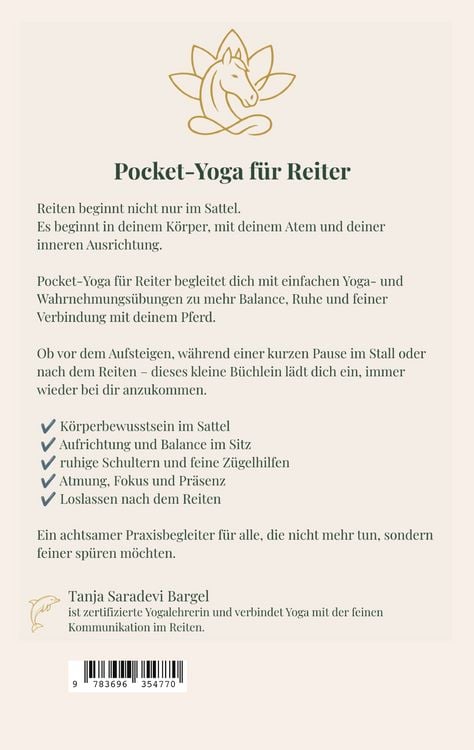 Produktbild: Pocket-Yoga f&uuml;r Reiter