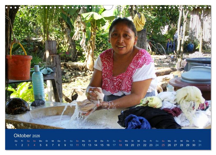 Produktbild: Maya in Yukatan 2026 (Wandkalender 2026 DIN A3 quer), CALVENDO Monatskalender