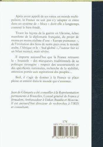 Produktbild: France, une diplomatie d&eacute;boussol&eacute;e