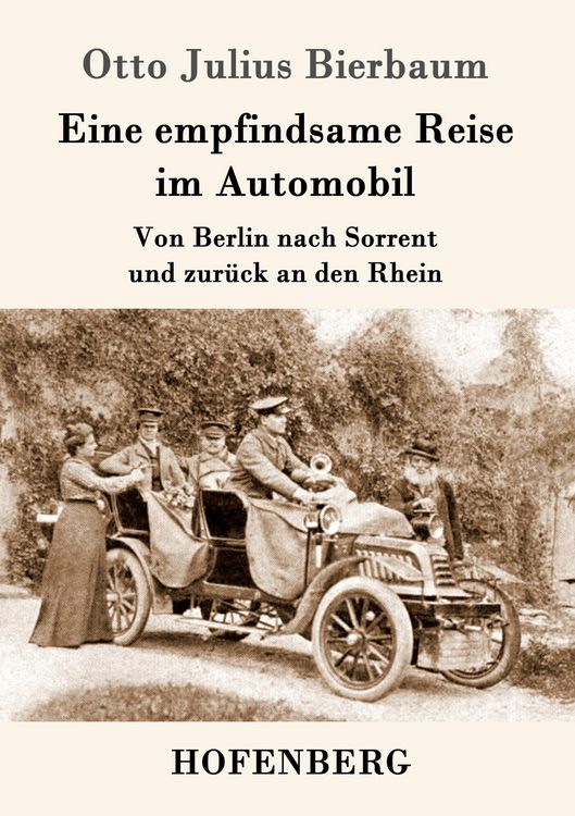 Produktbild: Eine empfindsame Reise im Automobil