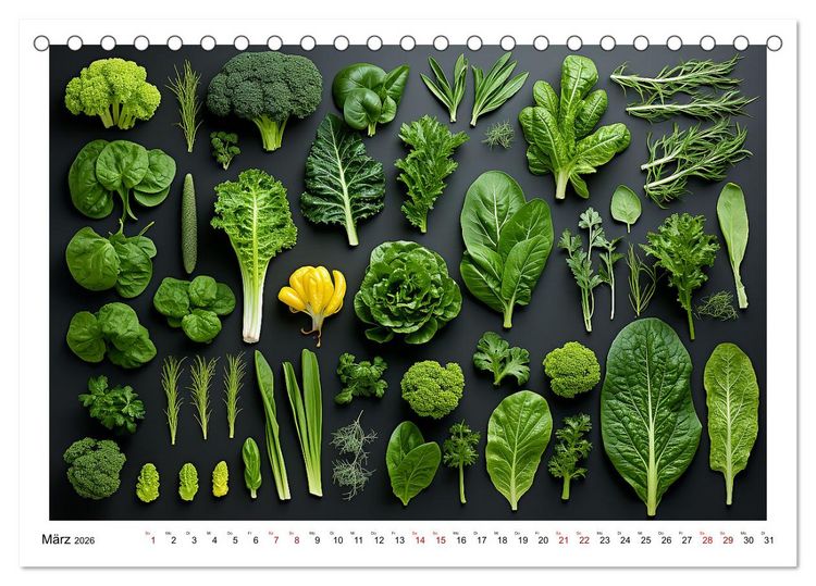 Produktbild: Ordentlich Ketogen (Tischkalender 2026 DIN A5 quer), CALVENDO Monatskalender