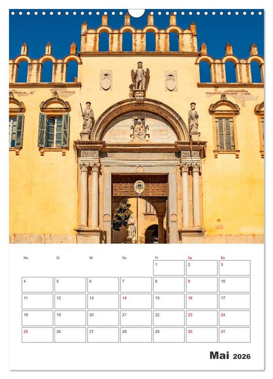 Produktbild: Verona - Reiseplaner (Wandkalender 2026 DIN A3 hoch), CALVENDO Monatskalender