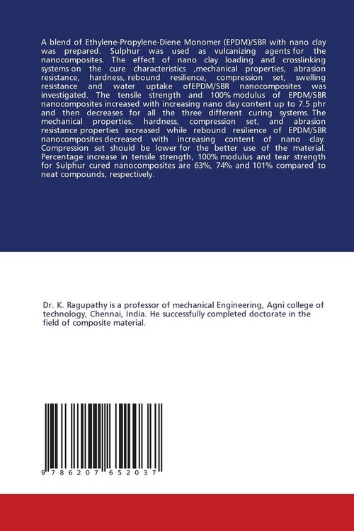 Produktbild: Nanoclay Epdm/sbr Blend Nanocomposite