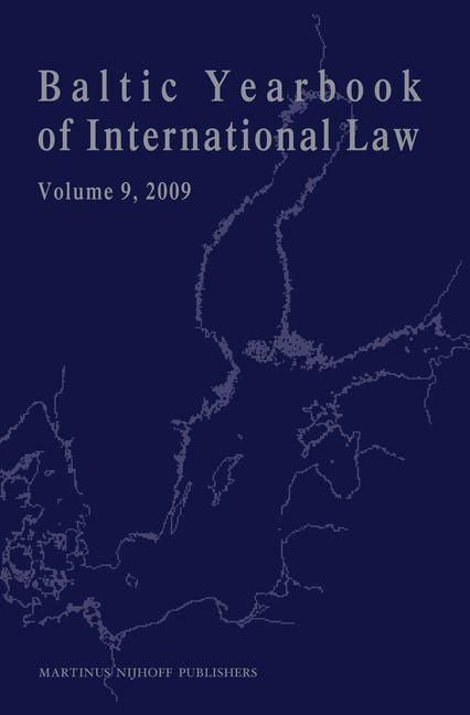 Produktbild: Baltic Yearbook of International Law, Volume 9 (2009)