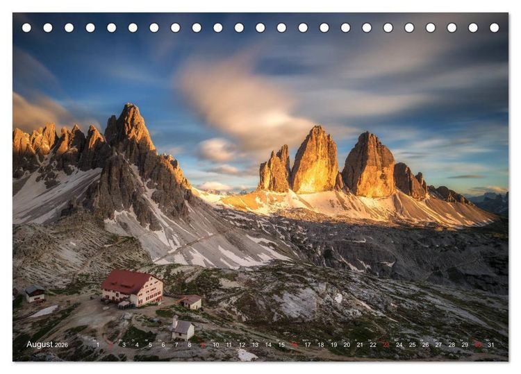 Produktbild: Horizonte (Tischkalender 2026 DIN A5 quer), CALVENDO Monatskalender