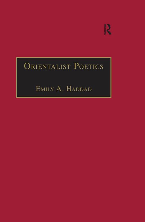Produktbild: Orientalist Poetics
