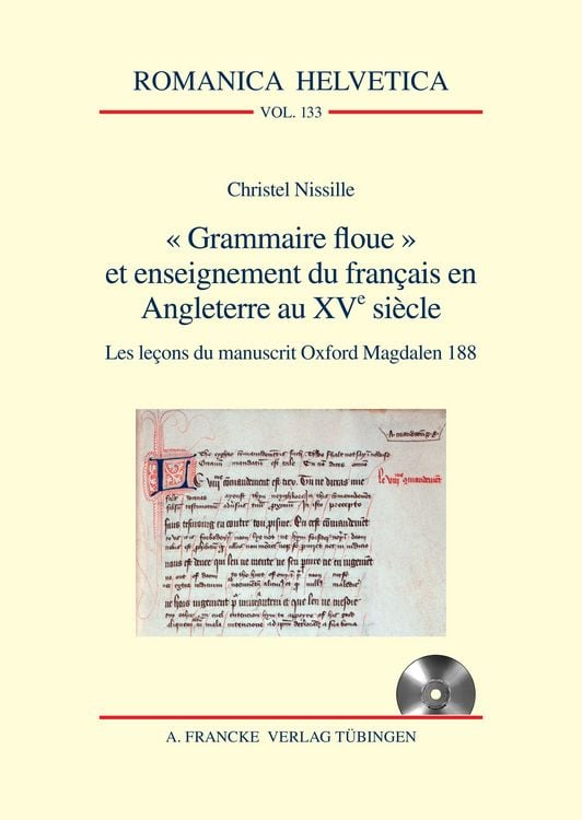 Produktbild: "Grammaire floue" et enseignement du fran&ccedil;ais en Angleterre au XVe si&egrave;cle
