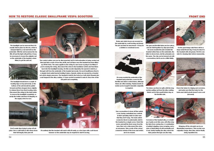 Produktbild: How to Restore Classic Smallframe Vespa Scooters