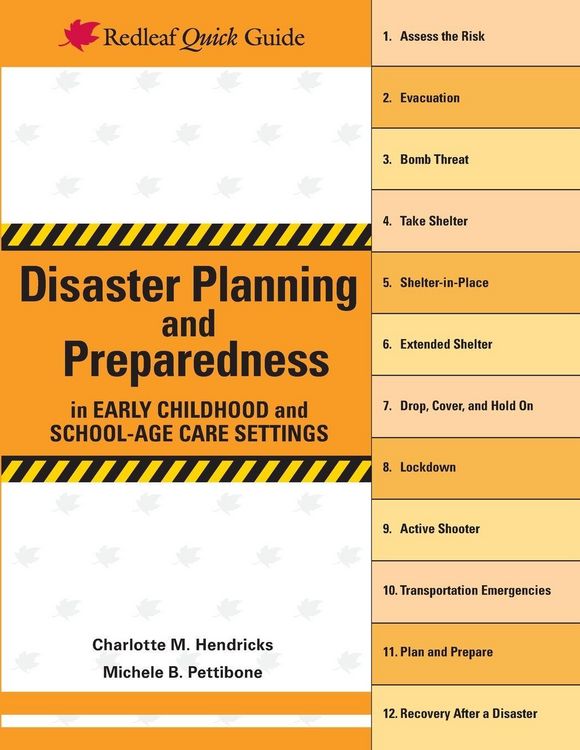 Produktbild: Disaster Planning and Preparedness in Early Childhood and School-Age Care Settings