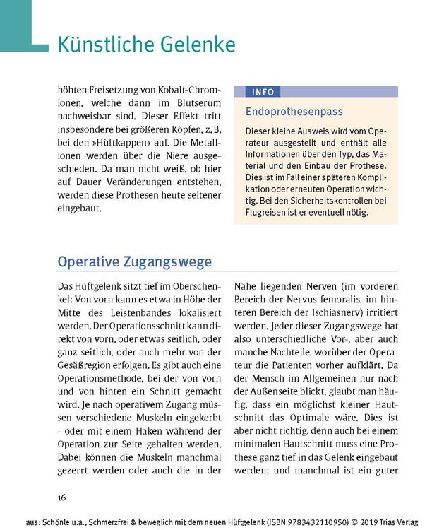 Produktbild: Schmerzfrei & beweglich mit dem neuen H&uuml;ftgelenk