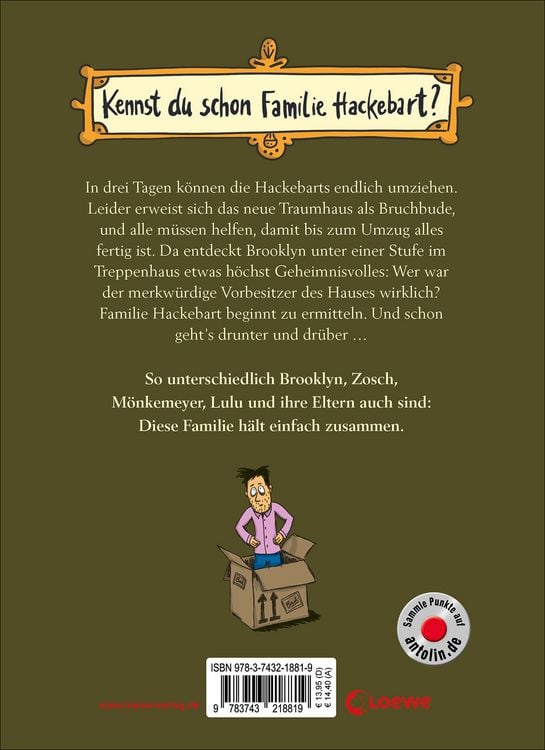 Produktbild: Crazy Family (Band 2) - Die Hackebarts schnappen zu!