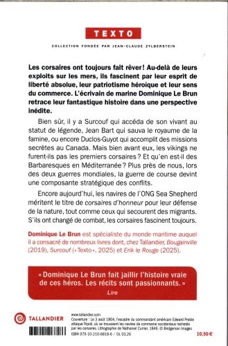 Produktbild: La vraie histoire des corsaires