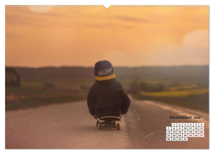 Produktbild: Skater. Skateboarding-Impressionen (hochwertiger Premium Wandkalender 2026 DIN A2 quer), Kunstdruck in Hochglanz
