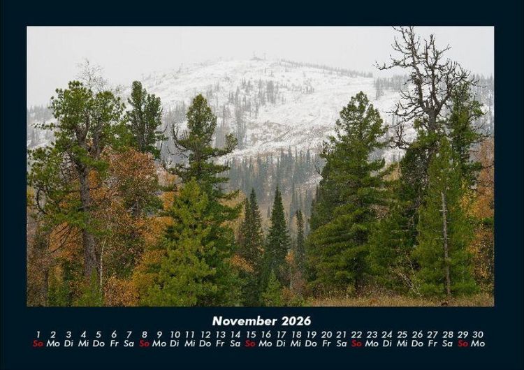 Produktbild: Berglandschaften 2026 Fotokalender DIN A4