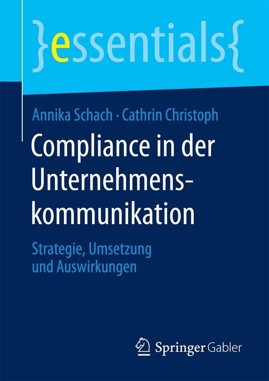 Produktbild: Compliance in der Unternehmenskommunikation