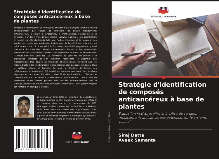 Produktbild: Strat&eacute;gie d'identification de compos&eacute;s anticanc&eacute;reux &agrave; base de plantes