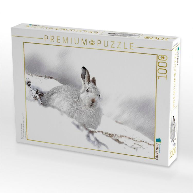Produktbild: Schneehase im Winterfell (Puzzle)