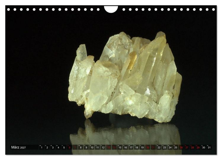 Produktbild: Mineralien (Wandkalender 2027 DIN A4 quer), CALVENDO Monatskalender