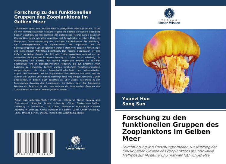 Produktbild: Forschung zu den funktionellen Gruppen des Zooplanktons im Gelben Meer