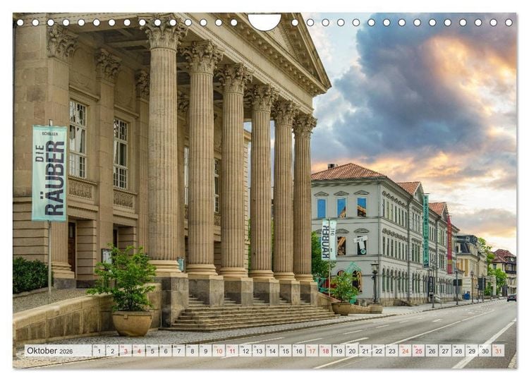 Produktbild: Meiningen Impressionen (Wandkalender 2026 DIN A4 quer), CALVENDO Monatskalender